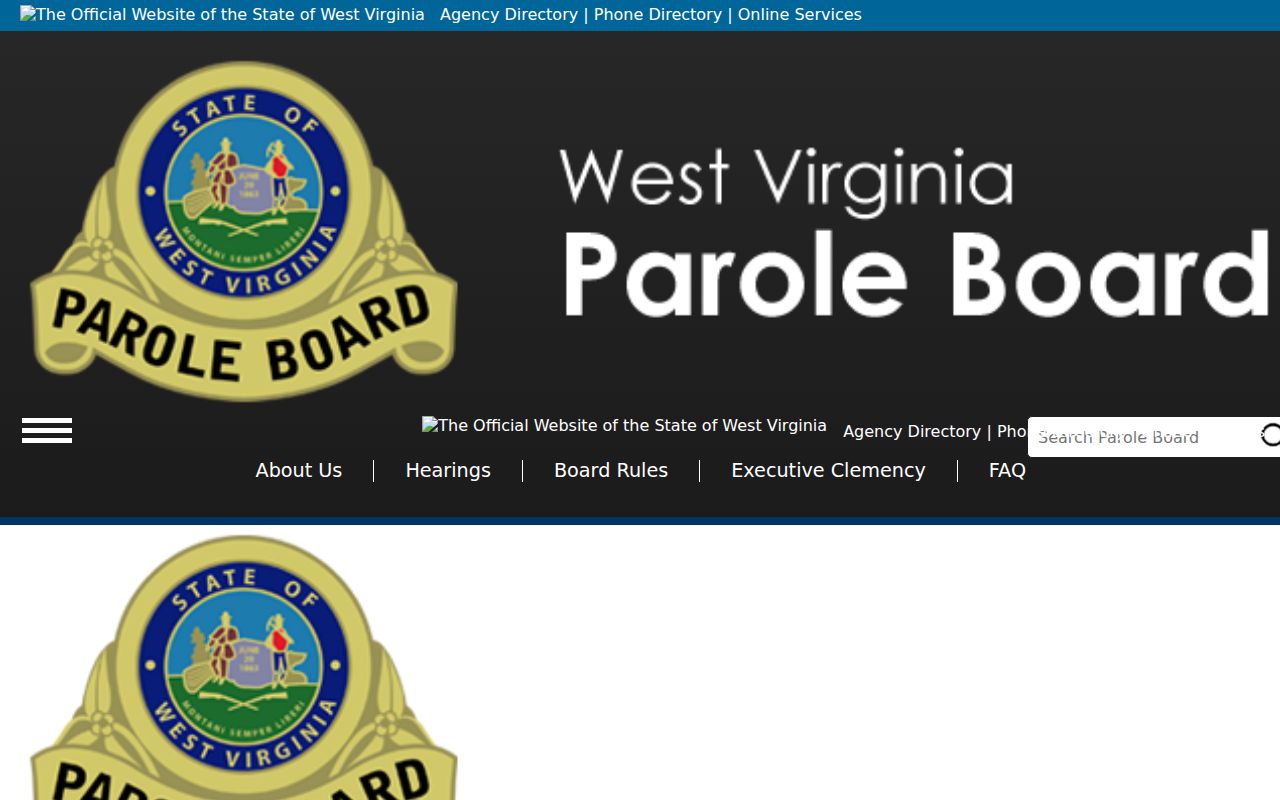 West Virginia Parole Board source for Mingo County supervision records